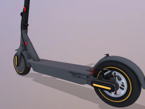 Kick Scooter 3D Model