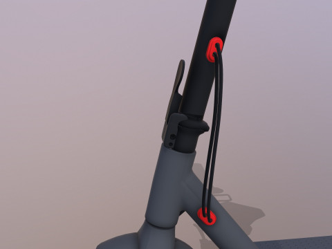 Kick Scooter 3D Model