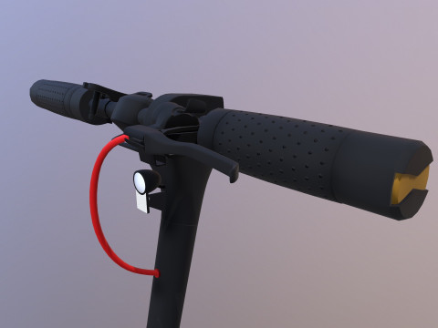 Kick Scooter 3D Model