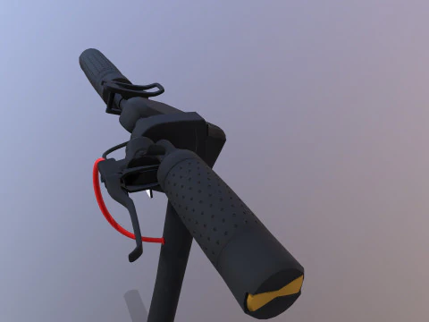 Kick Scooter 3D Model