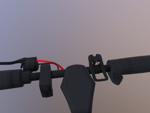 Kick Scooter 3D Model