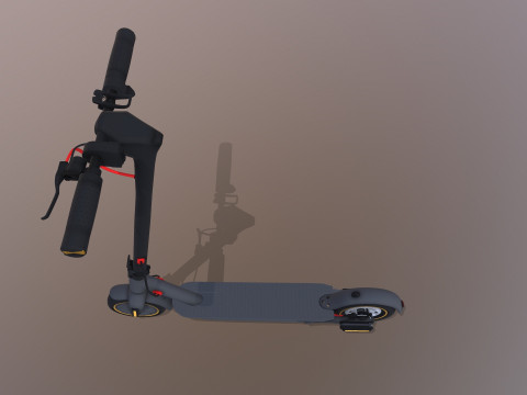 Kick Scooter 3D Model
