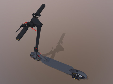 Kick Scooter 3D Model