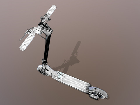 Kick Scooter 3D Model