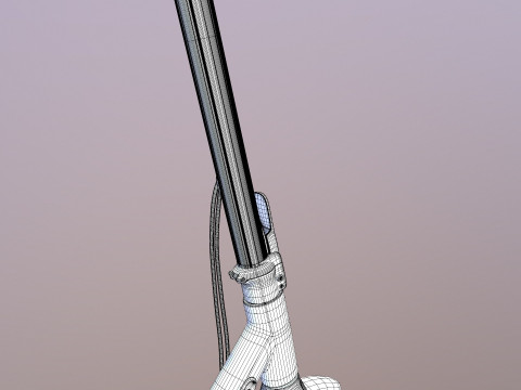 Kick Scooter 3D Model