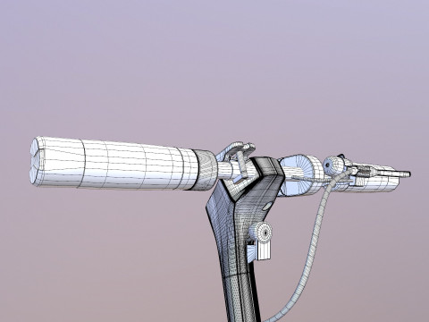 Kick Scooter 3D Model