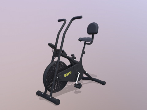 에어바이크 운동주기 3D 모델