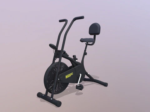 Hava Bisikleti Egzersiz D&ouml;ng&uuml;s&uuml; 3D Model