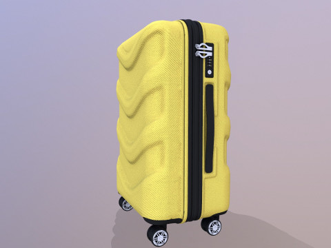 Suitcase bag 3D Model