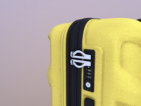 Suitcase bag 3D Model