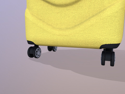 Suitcase bag 3D Model