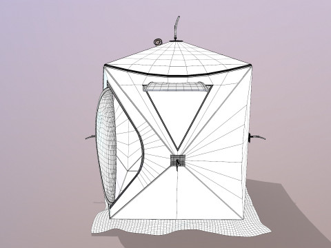 Tent 3D Model