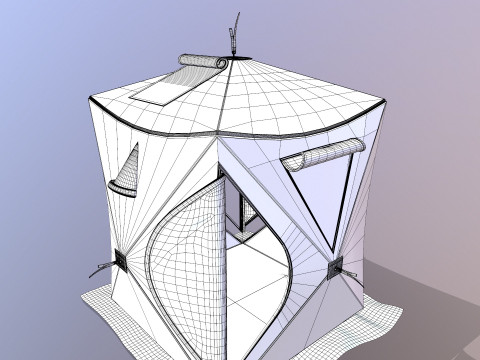 Tent 3D Model