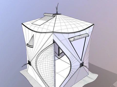 Tent 3D Model