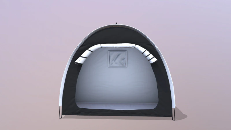 Barraca Modelo 3D .c4d .max .obj .3ds .fbx .stl .blend 