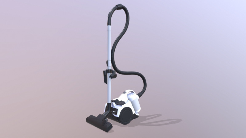 Пылесос 3D Модель .c4d .max .obj .3ds .fbx .stl .blend 