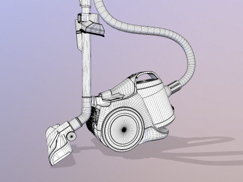 Пылесос 3D Модель