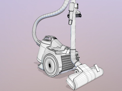 Пылесос 3D Модель
