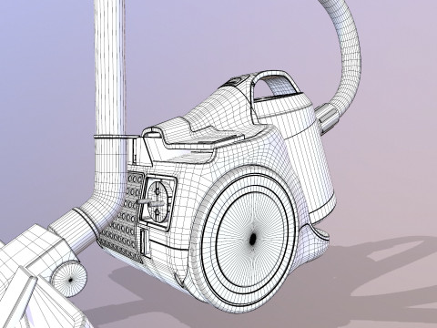 Пылесос 3D Модель