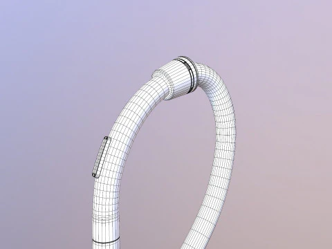 Elektrik s&uuml;p&uuml;rgesi 3D Model