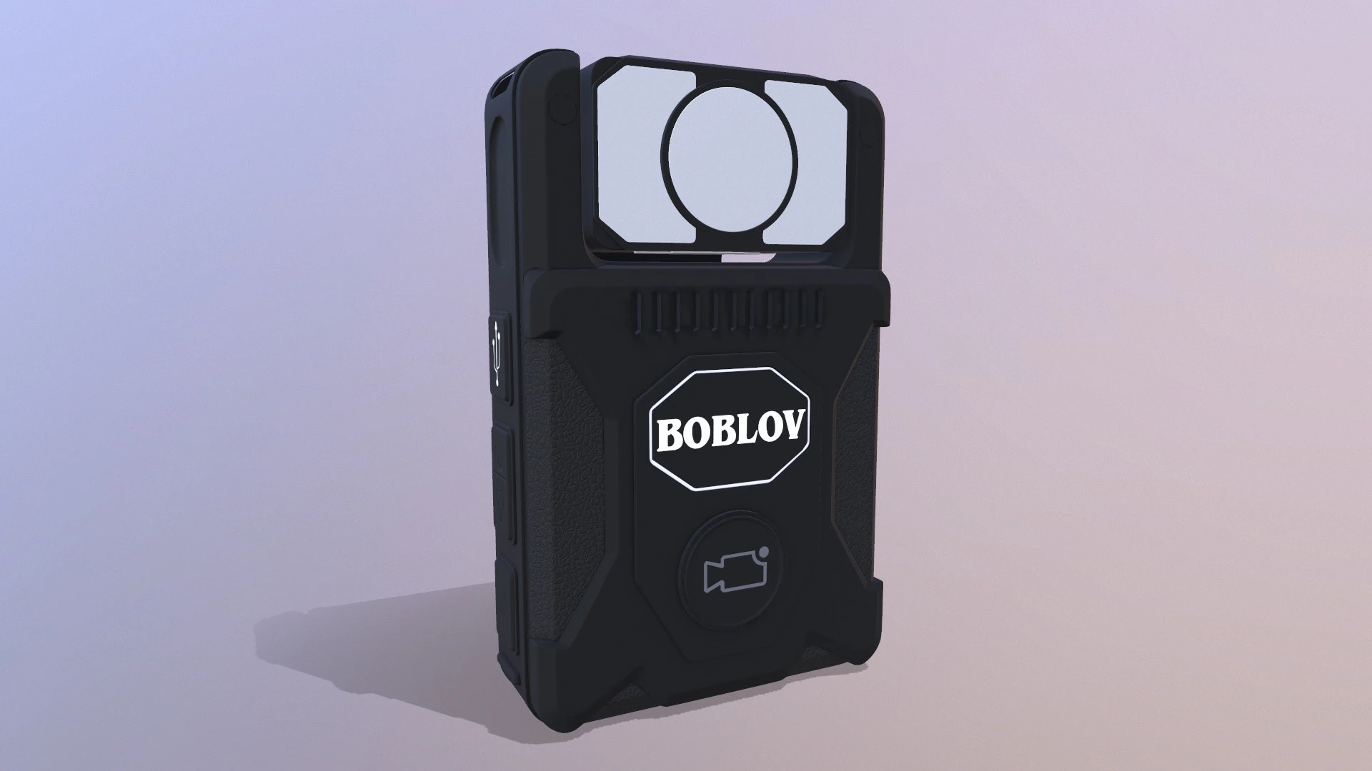 Wearable Camera 3D Model .c4d .max .obj .3ds .fbx .stl .blend 