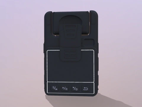 Wearable Camera 3D Model