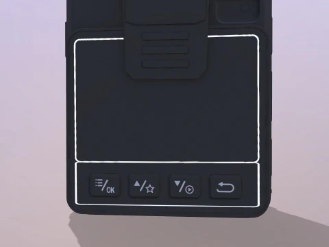 Wearable Camera 3D Model