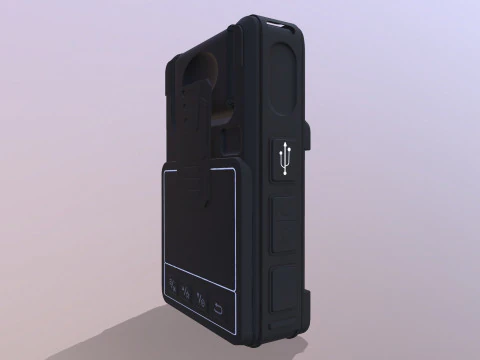 Wearable Camera 3D Model