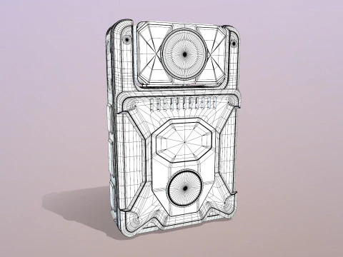 Wearable Camera 3D Model
