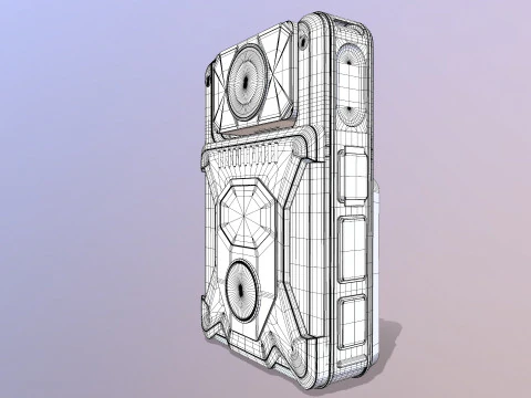 Wearable Camera 3D Model