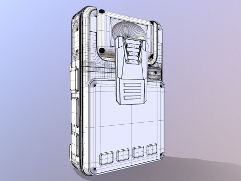 Cam&eacute;ra portable Modèle 3D