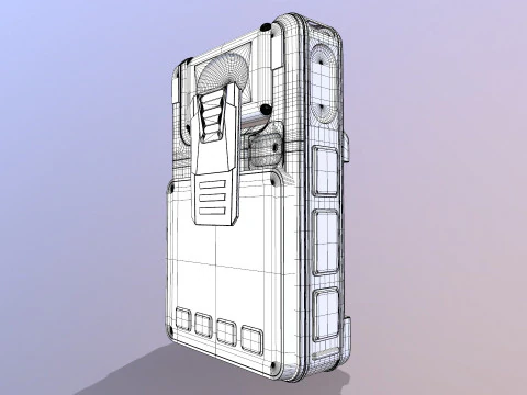 Wearable Camera 3D Model