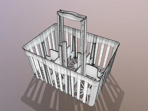 Bottle Carrier 3D Model