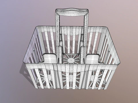 Bottle Carrier 3D Model