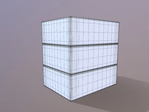 Dresser Drawers 3D Model