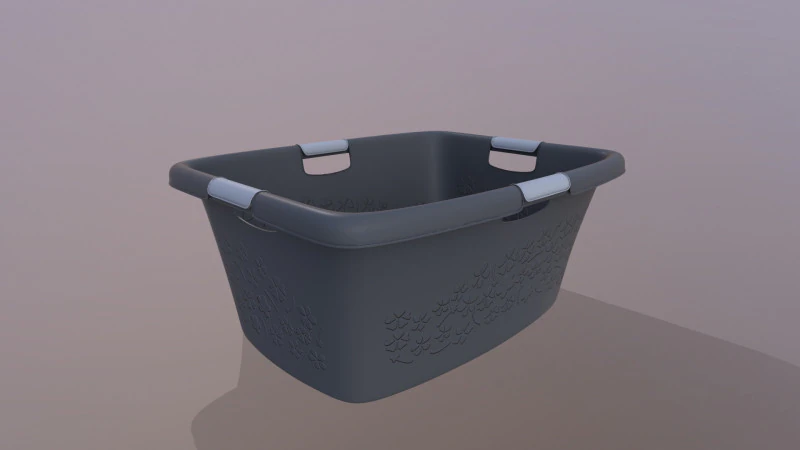 Cesto della biancheria Modello 3D .c4d .max .obj .3ds .fbx .stl .blend 