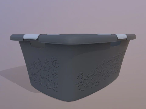 Cesto della biancheria Modello 3D