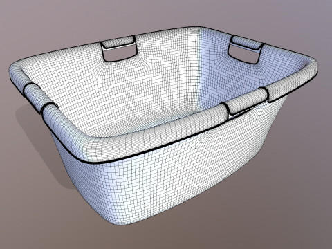 Cesto della biancheria Modello 3D