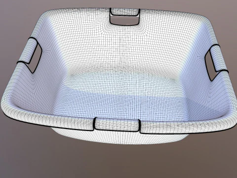 Cesto della biancheria Modello 3D