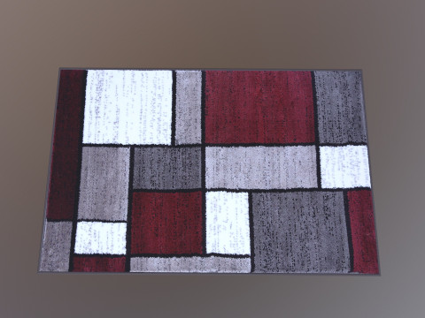 Mat Low-poly 3D Model