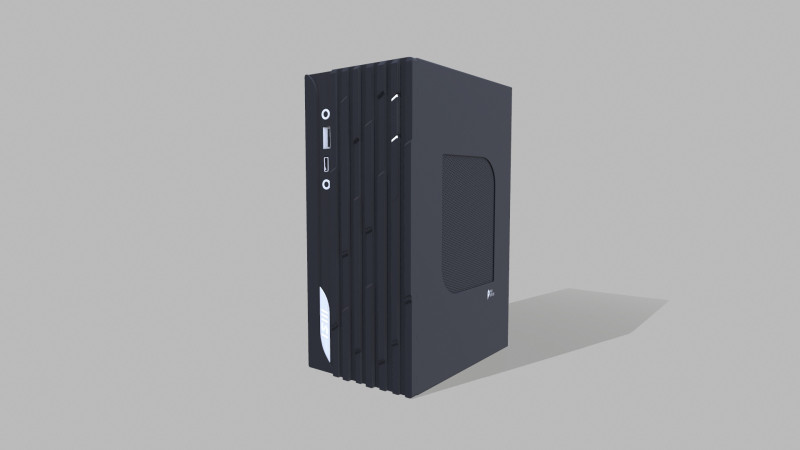 MSI Cabinet 3D Model .c4d .max .obj .3ds .fbx .stl .blend 