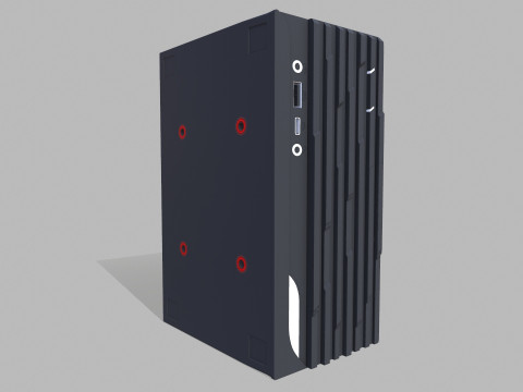 MSI Cabinet 3D Model