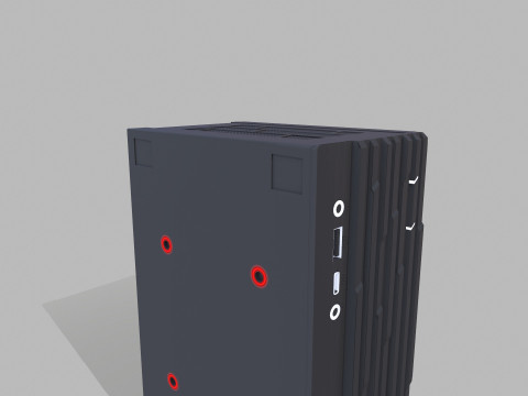 MSI Cabinet 3D Model