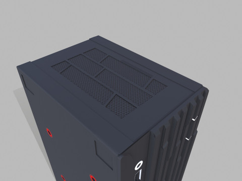 MSI Cabinet 3D Model