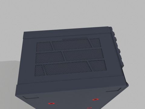 MSI Cabinet 3D Model