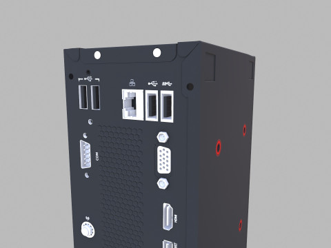 MSI Cabinet 3D Model