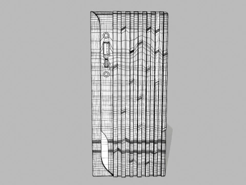 MSI Cabinet 3D Model