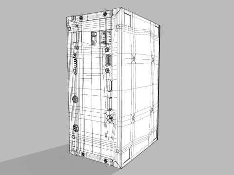 MSI Cabinet 3D Model