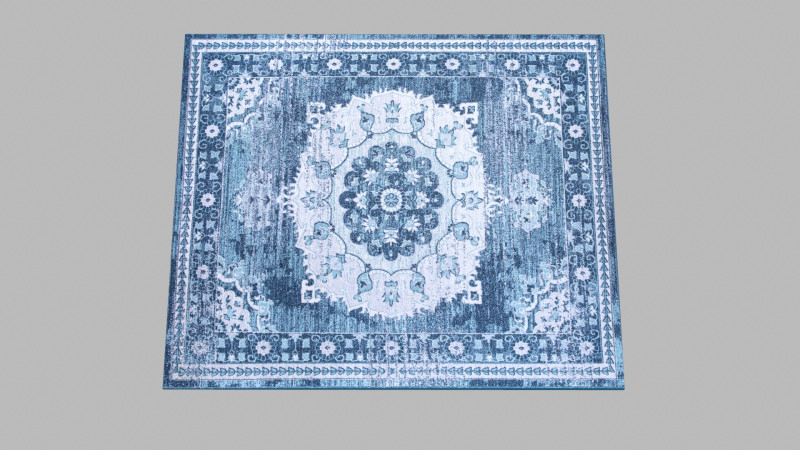 TEPPICH Mat 3D Modell .c4d .max .obj .3ds .fbx .stl .blend 