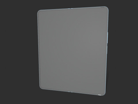 Samsung Z Fold4 Green 3D Model